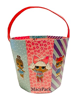 #ad LOL Surprise Easter Basket Pail Spring Featuring Diva Teachers Pet 8 Sided