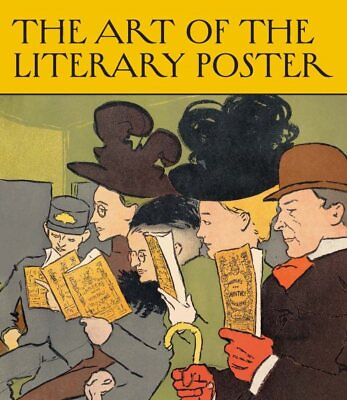 #ad Art of the Literary Poster Hardcover by Rudnick Allison; Greenhill Jennife...