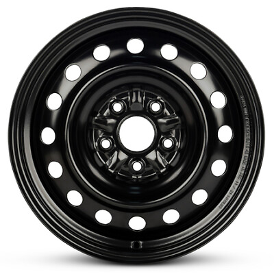 #ad New Wheel For 2007 2011 Toyota Camry 16 Inch Black Steel Rim