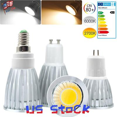 #ad Super Bright COB LED Lamp GU10 E27 E14 GU5.3 LED Bulb 9W 12W 15W Spotlight USA