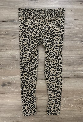 #ad Women’s Animal Print Leopard Cheetah Leggings Warm Size Small S M