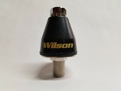 #ad Wilson 305 600 Black CB Radio Antenna Heavy Duty Gumdrop Beehive Stud