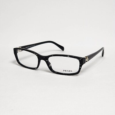 #ad Prada VPR 07N Glasses in Lace Black Size 53 17 140 w Demo Lenses