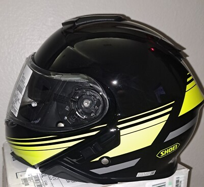 #ad Shoei Neotec II Modular Motorcycle Helmet Separator Highlighter Yellow XXL