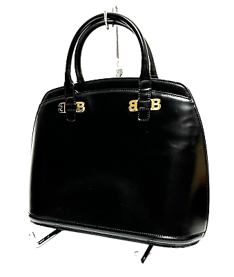 #ad Bally handbag leather ☆from Japan☆0112