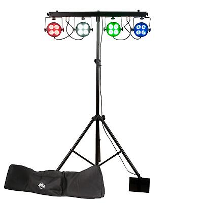 #ad ADJ ADJ Starbar Wash Complete RGBW LED DMX Party Club Lighting System idjnow