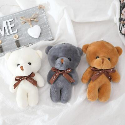 #ad Keyring Animal Pendant Keychain Bear Doll Bear Pendant Plush Bear New Sell