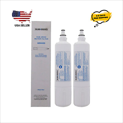 #ad Sub Zero 4204490 Refrigerator Water Filter 2 Pack