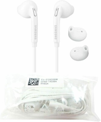 #ad Genuine Samsung Headphones with Mic Earphones For S10 S9 S8 S7 Edge Note EG920