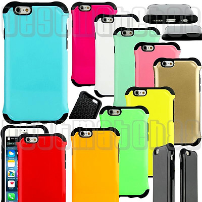 #ad for iPhone 6s dual layers shockproof hybrid case cover skin for iPhone 6 s
