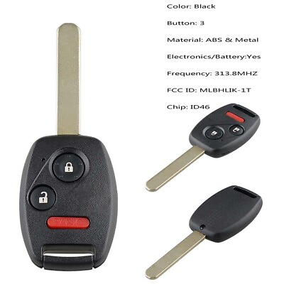 #ad Car Key Fob Entry Remote For 2007 2008 2009 2010 2011 2012 2013 Honda CRV CR V
