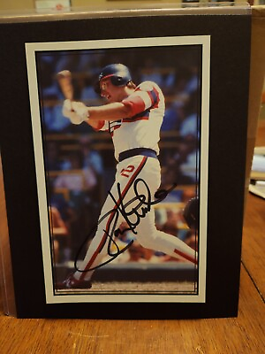 #ad Ron Kittle CHICAGO WHITE SOX Signed 6x9 Photo