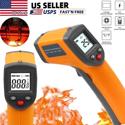 #ad Infrared Laser Thermometer Gun No Contact Digital Temperature Measurement Tester
