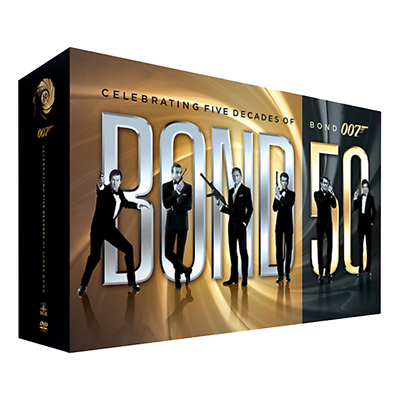 #ad Bond 50 Complete 22 Film Collection DVD Set James Bond 007 50th Anniversary New