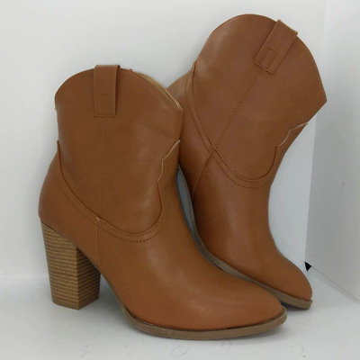 #ad Qupid NEW Camel Women#x27;s High Designer Boots sz. 9