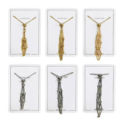 #ad Crystal Stone Holder Necklace Crystal Pendant Holder Adjustable Necklace Cord Go