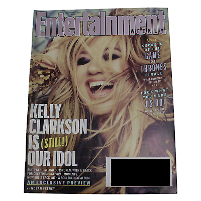 #ad Entertainment Weekly September 15 2017 Kelly Clarkson; Fall Music Preview