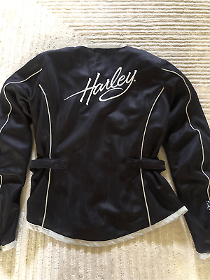 #ad Harley Davidson Riding Motorcycle Women’s Jacket SZ S