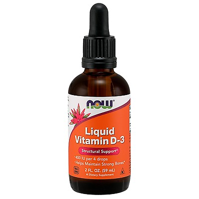 #ad NOW Foods Vitamin D 3 Liquid 2 fl. oz.