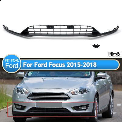 #ad For 2015 2018 Ford Focus Front Bumper Lower Valance Panel Grill for F1EZ17626A