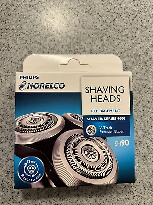 #ad Genuine SH90 Replacement Heads for Philips Norelco Shavers Series 9000 3blades