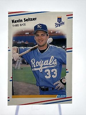 #ad 1988 Fleer Classic MINI Kevin Seitzer Baseball Card #27 Mint FREE SHIPPING