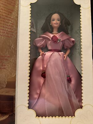 #ad Vintage Sweet Valentine Barbie Hallmark Special Edition New in Box 1995