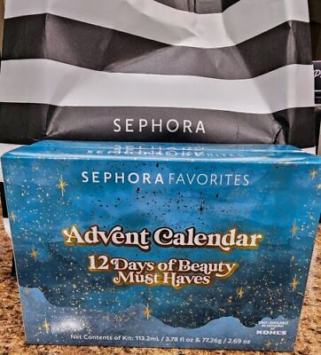 #ad 2023 Sephora Favorites Advent Calendar 12 Days Of Christmas Limited Edition