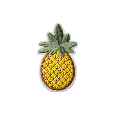 #ad Pineapple Sew On Iron On Patch Embroidered Badge Fabric Applique Patches DIY