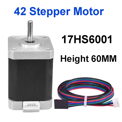 #ad High Torque 42 Stepper Motor 1.5A 42x60mm 17HS6001 For 3D Printer Extruder CNC