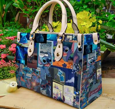 #ad Stitch Disney Leather Bag Stitch Lover Handbag Custom Leather Bag Woman bag