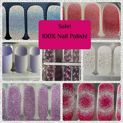 #ad SALE 100% Color Nail Polish Strips Wraps Buy 2 Get 2 Free.
