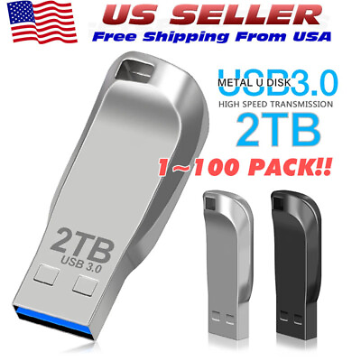 #ad 2TB USB 3.0 Flash Drive Thumb U Disk Memory Stick lot Pen PC Laptop Storage New