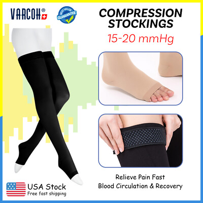 #ad Compression Stockings 15 20 mmHg Medical Treatment Varicose Edema Surgical Socks