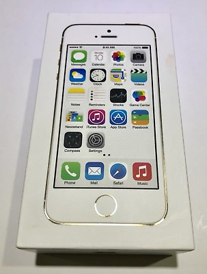 #ad iPHONE 5S SE 6 6 6s or 6s EMPTY BOX ACCESSORIES amp;PHONE NOT INCLUDED