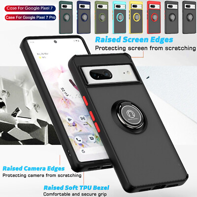#ad Fashion For Google Pixel 7 Pro Magnetic Holder Cool Shockproof Case Color Cover