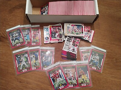 #ad 2023 Score Football Complete RED Master Retail Set of 500 All Insert Base RARE🛑