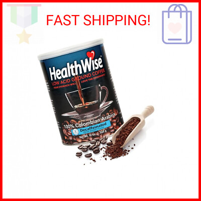 #ad HealthWise Ground Coffee Cans