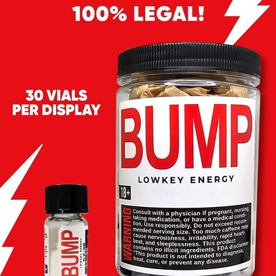 #ad BUMP Caffeine Inositol Powder Vial Want A Boost? Discounts Available Energy