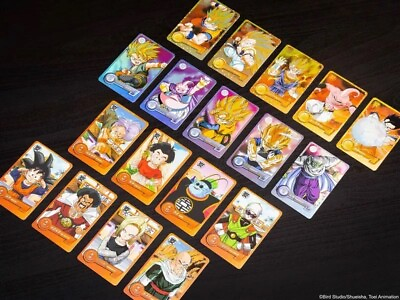 #ad Dragon Ball Z X McDonald#x27;s Taiwan Trading Card Full Set 18 Cards SSR SR amp; R