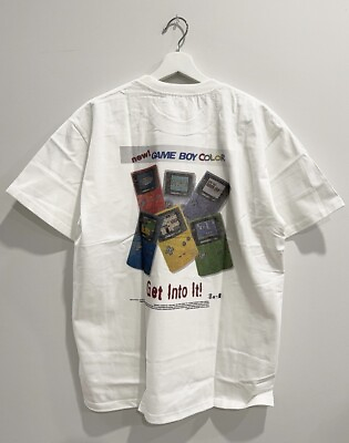 #ad Vintage Nintendo Video Game Gameboy Color Shirt L
