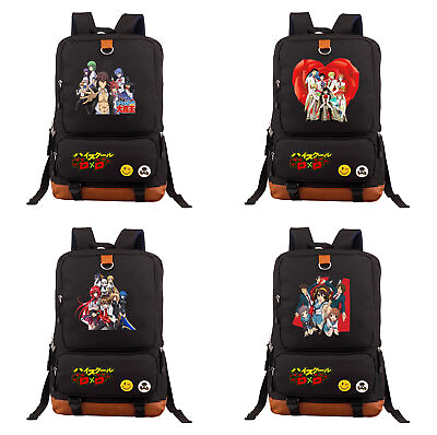 #ad High School D×D Canvas Backpack Travel School BAGS Laptop Mochila Rucksacks