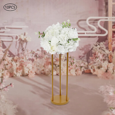#ad Wedding Flower Balls for Centerpieces 10Pcs Artificial Flower Ball Arrangement