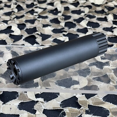 #ad NEW Wau Force 14mm 35x145mm AIRSOFT Barrel Extension Black