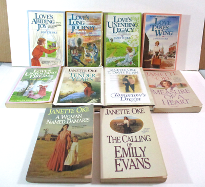 #ad Lot of 10 Janette Oke Christian Love Comes Softly Womens West Various