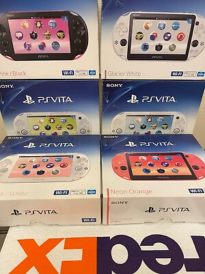 #ad SONY PS Vita PCH 2000 Console Box Charger Accessories PSV Slim Used Japan