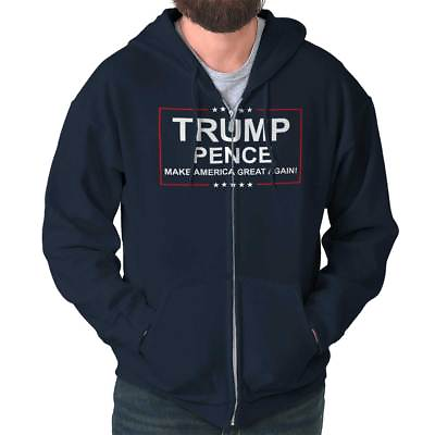 #ad Trump Make America Great Again Republican Sweatshirt Zip Up Hoodie Men Women