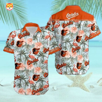 #ad Team Orioles Tropical Winner 2024 World Series Hawaiian Shirt