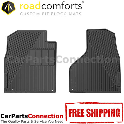 #ad ROAD COMFORTS All Weather Floor Mat 216926 2pc Front For Ram 2500 3500 2017 Mega