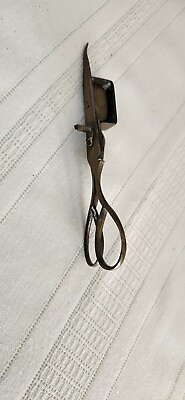 #ad Vintage Ornate Candle Wick Scissors And Snuffer